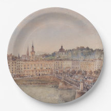 Vista de Salzburgo (por Rudolf von Alt)