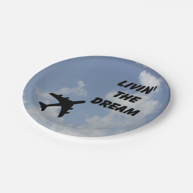 Prato De Papel Vivendo as placas de papel do Dream (Inclinado)