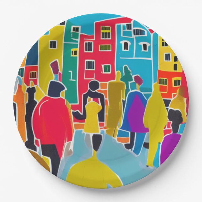 Prato De Papel Vizinhos (Frente)