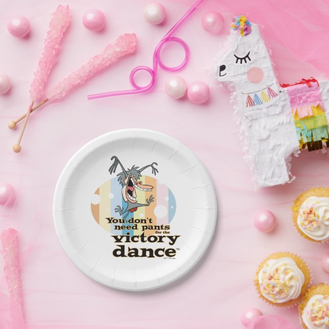 Prato De Papel Você não precisa de calças para a dança da vitória (Festa)