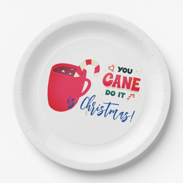 Prato De Papel você vai fazer isso no natal (Frente)