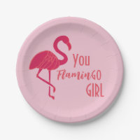 Você Vai Garota Rosa Flamingo