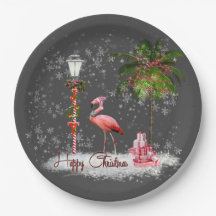 Votos de Natal de Flamingo