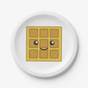 Prato De Papel Waffle