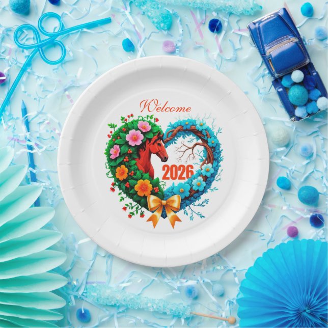 Prato De Papel Welcome 2026 (Festa)