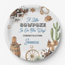 Western Theme Boy Baby Shower