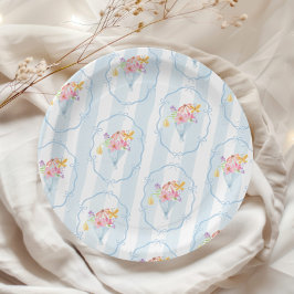 Prato De Papel Whimsical Fresco do Chá de panela de mercado