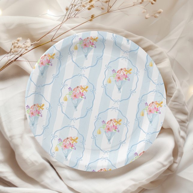 Prato De Papel Whimsical Fresco do Chá de panela de mercado (Criador carregado)