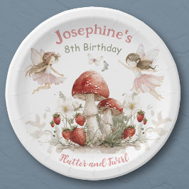 Prato De Papel whimsical garden flutter and twirl fairy birthday 