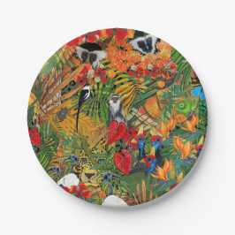 Prato De Papel Wild Creation