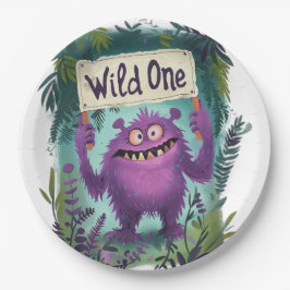 Prato De Papel Wild One