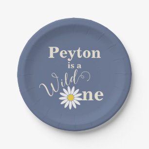 Prato De Papel Wild One First Birthday