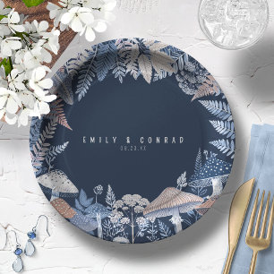 Prato De Papel Wild & Whimsical Border Wedding ID1110