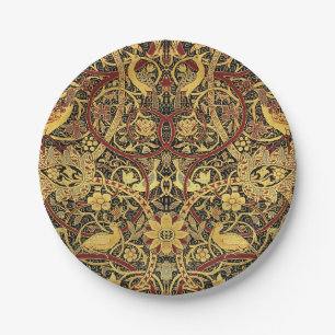 Prato De Papel William Morris Bullerswood Faux Tapeçaria
