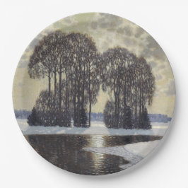 Prato De Papel Winter (por Vilhelms Purvitis)