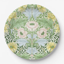 Wm Morris Myrtle Floral Arte Nova Brilhante