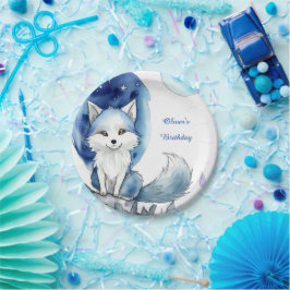 Prato De Papel Wolf Birthday