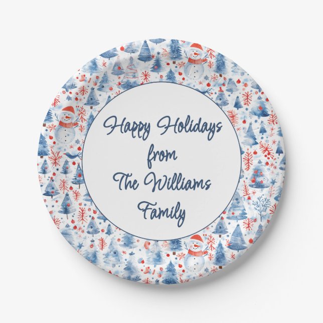 Prato De Papel Wonderland (Frente)