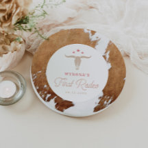 WYNONA Pink CowGirl First Rodeo Festa de aniversár