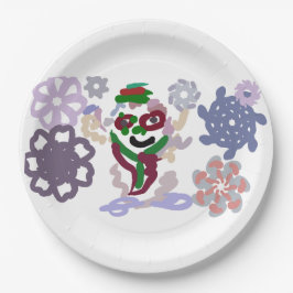 Prato De Papel Yeti winter rock