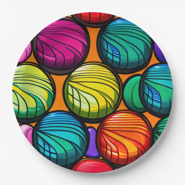 Prato De Papel Yo-Yo Yowza (Frente)