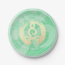 Yoga Instrutor Green Dourado Meditação ZEN OM