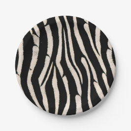 Prato De Papel Zebra: Placa de Papel