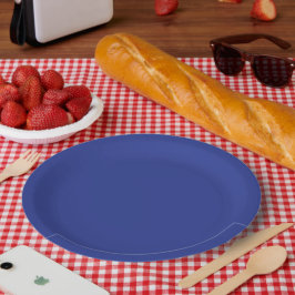 Pratos Azuis para Festa Pratos de Papel Navy Elega