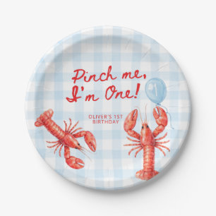 Pratos de Aniversário de 1 Ano Pinch Me I'm One La