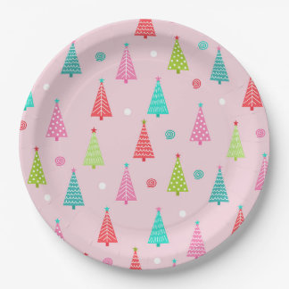 Pratos de Natal Coloridos