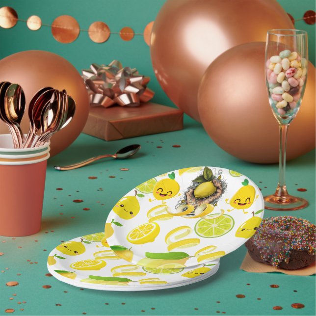 pratos de papel (Múltiplo)