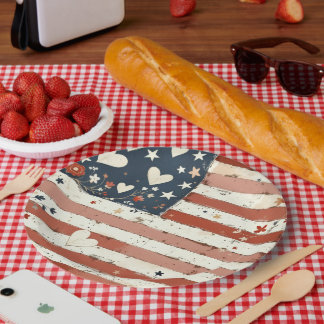 Pratos de Papel Americana