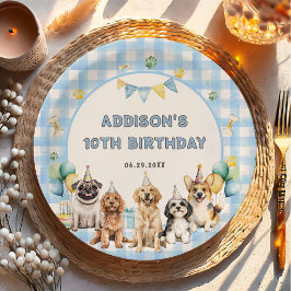 Pratos de Papel Animais da Festa de Todos os Filho