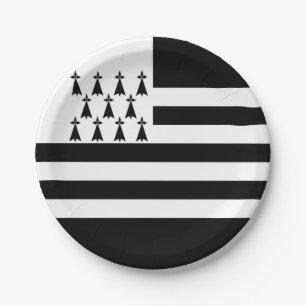 Pratos de Papel Bandeira Patriótica da Bretanha