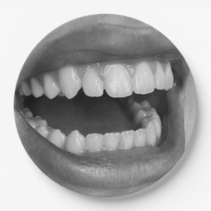 Pratos de papel Big Mouth