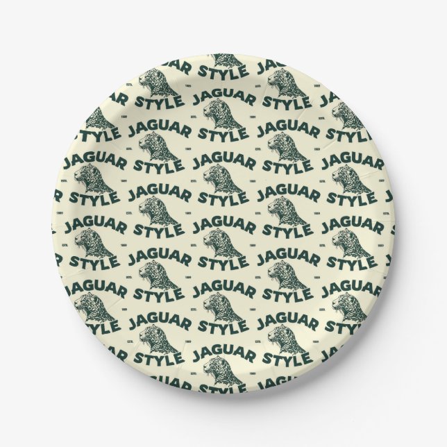 Pratos de Papel da Jaguar (Frente)