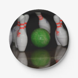 Pratos de Papel de Boliche