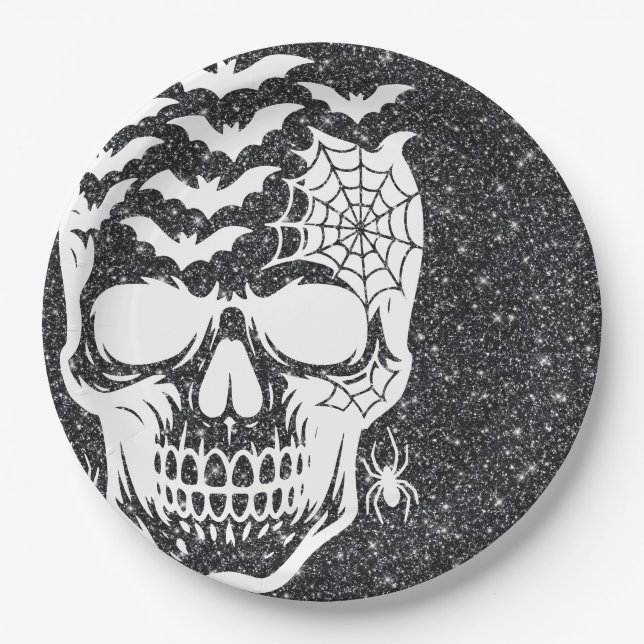 Pratos de Papel de Halloween (Frente)