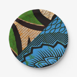 Pratos de Papel de Impressão Africana