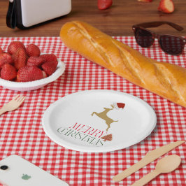 Pratos de Papel de Natal Modernos