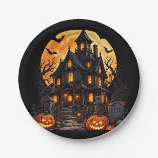 Pratos de papel Edição Limitada de Halloween