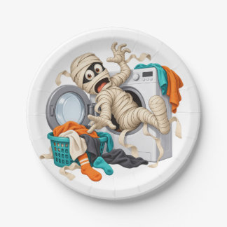 Pratos de papel engraçados para o Halloween