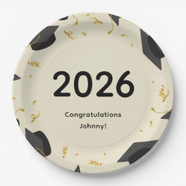 Pratos de Papel Formatura 2026