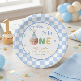 Pratos de papel para 1º aniversário de menino dive