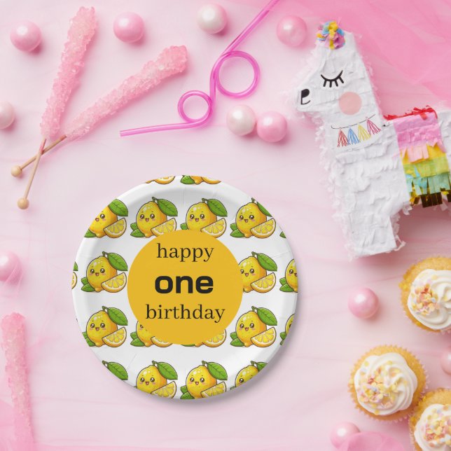 Pratos de Papel para Festa de Aniversário Conjunto (Festa)