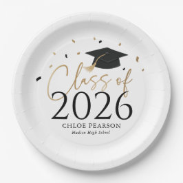 Pratos de Papel para Formatura da Turma de 2026