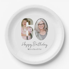 Pratos de Papel Personalizados para Aniversário de