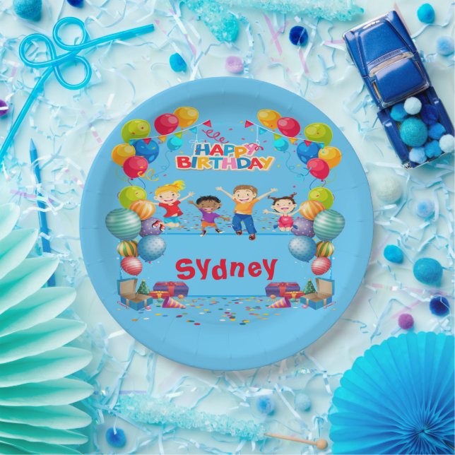 Pratos de Papel Personalizados para Festa de Anive (Festa)