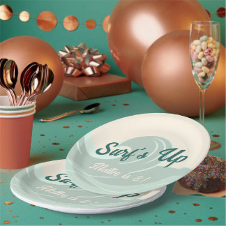 Pratos de Papel Redondos para Festa de Aniversário