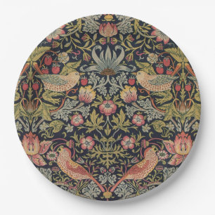 Pratos de papel William Morris Strawberry Thief
